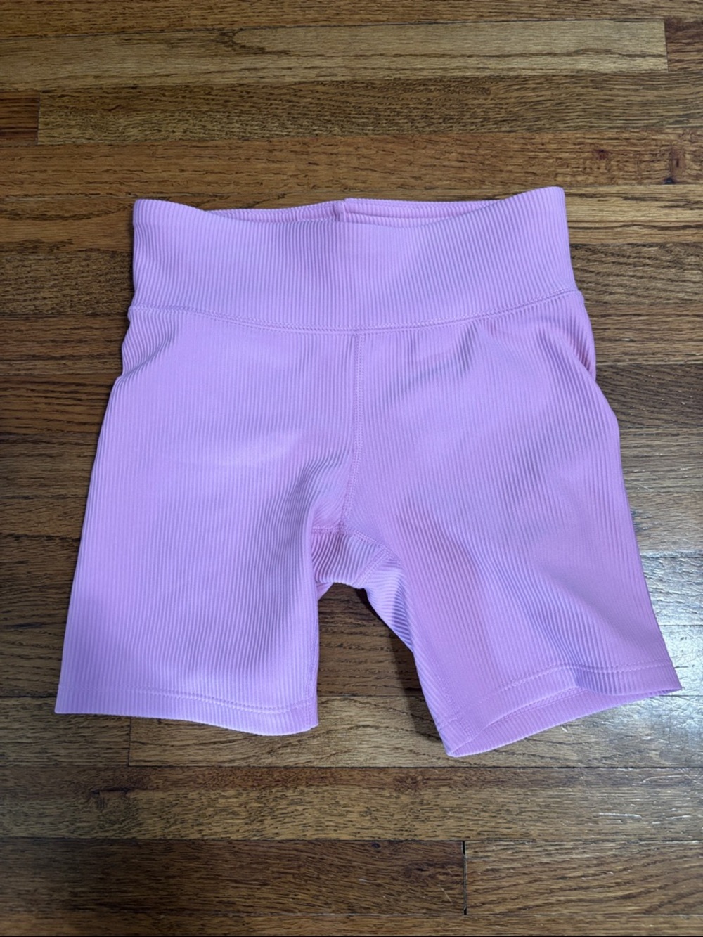 Gap Kids pink ribbed bike athletic shorts girls